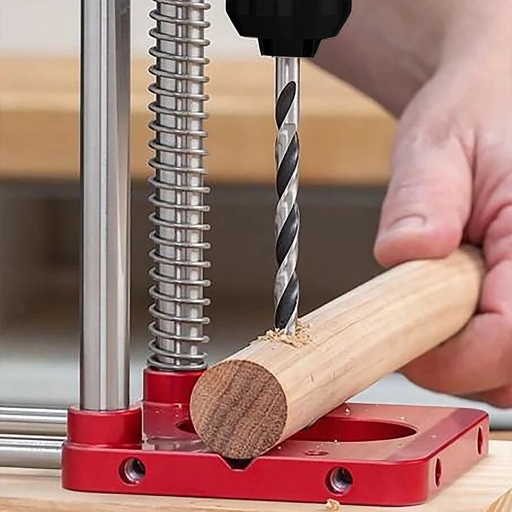 Boren Locator Verstelbare Punch Locator Boor Template Guide Tool Boor Punch Locator Houtbewerking Diy Tool