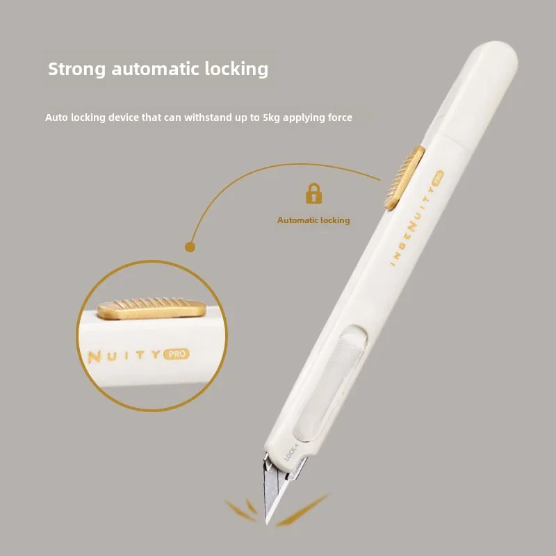 Nóż robić cięcia winylu Nóż uniwersalny bez drgania Naklejki samochodowe Naklejki 9mm 30 ° Kieszonkowy nóż rzemieślniczy Widnow Narzędzie robić cięcia folii zaciemniającej