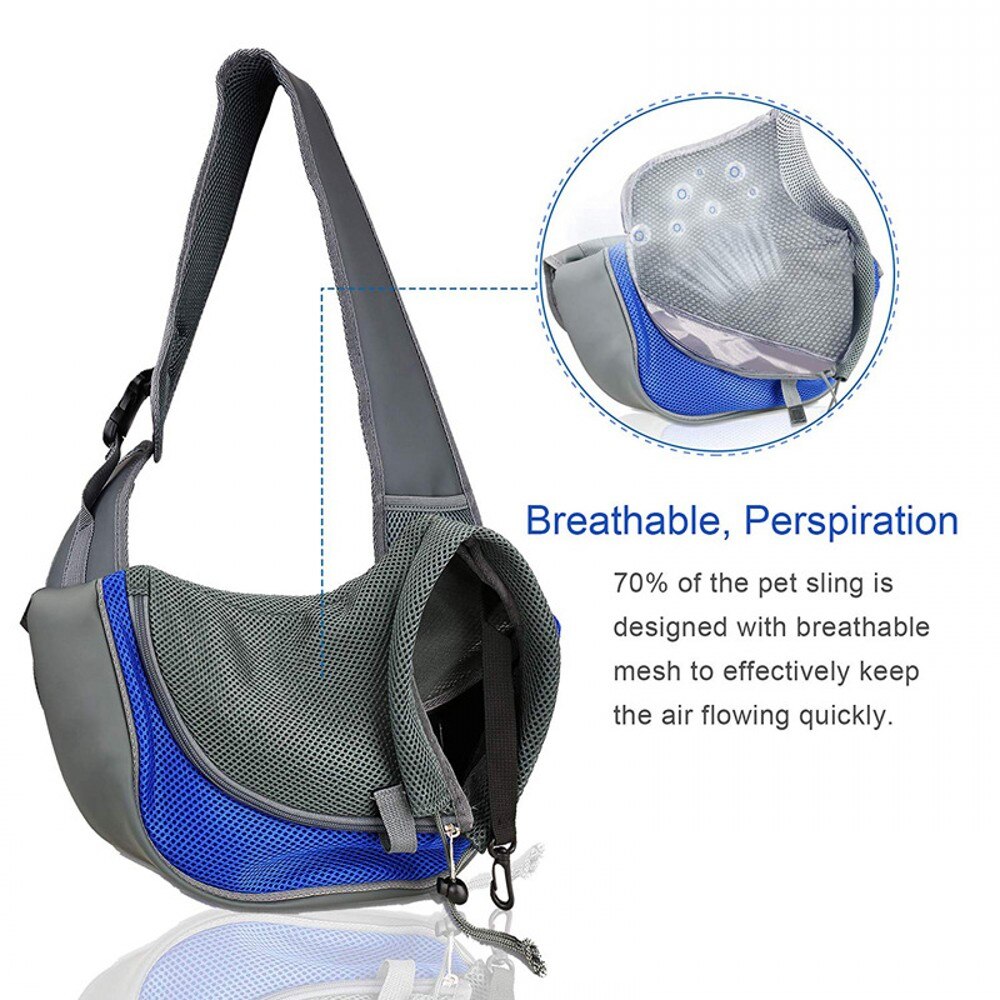 S/L Pet Puppy Carrier Outdoor Travel Hond Kat Schoudertas Mesh Oxford Single Comfort Sling Handtas Tassen huisdier Product