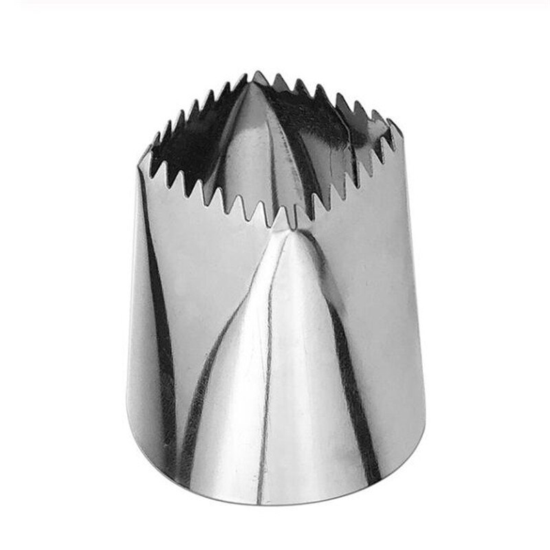 Grote Maat Plein Icing Piping Nozzles Cake Decorating Pastry Tip Sets Fondant Cake Decorating Mold Gereedschap 2 Maten