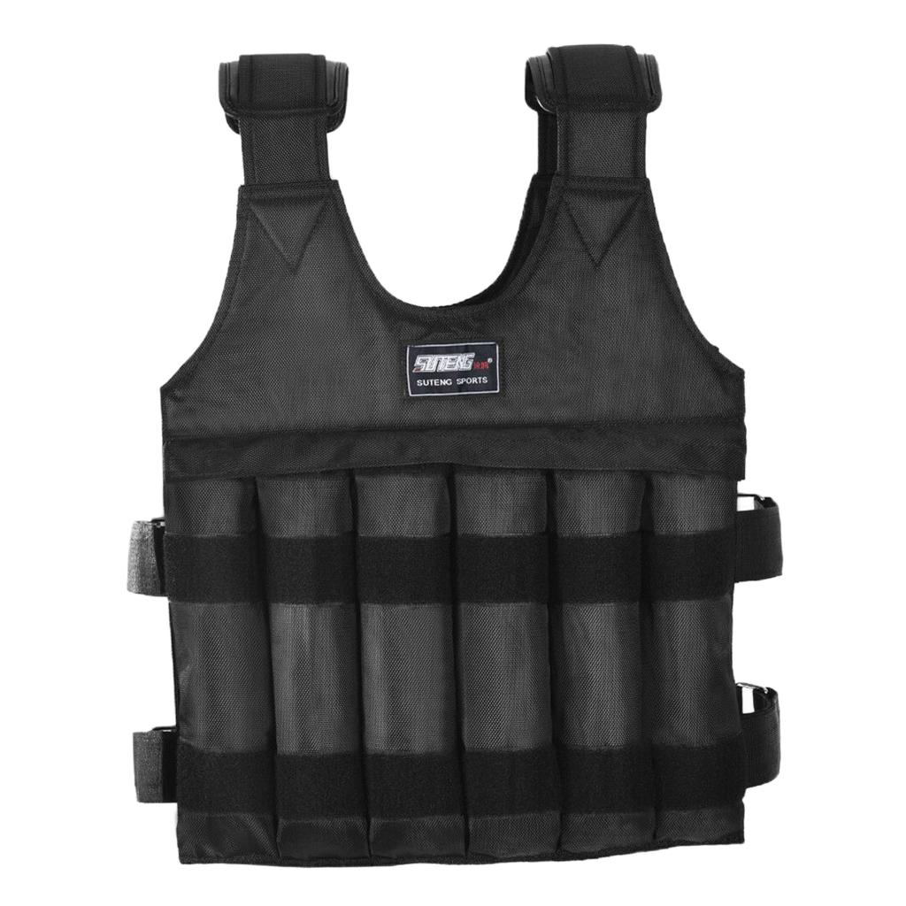 50KG Adjustable Workout Weighted Vest Exercise Strength Training Fitness Accessories