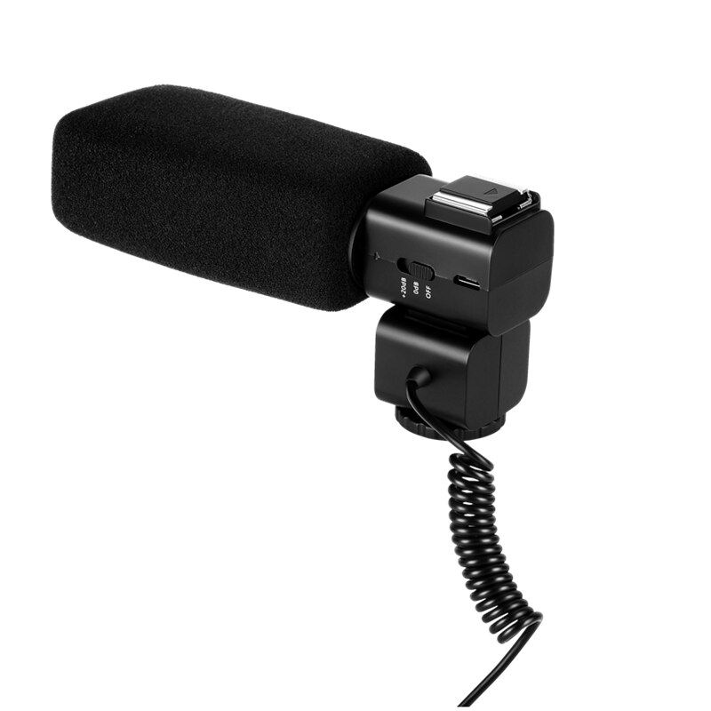Ordro Video Aufnahme Stereo Mikrofon für DSLR Stereo Kamera Camcorder Nieren Mikrofon für Ordro/Sony/Nikon/Kanon DV