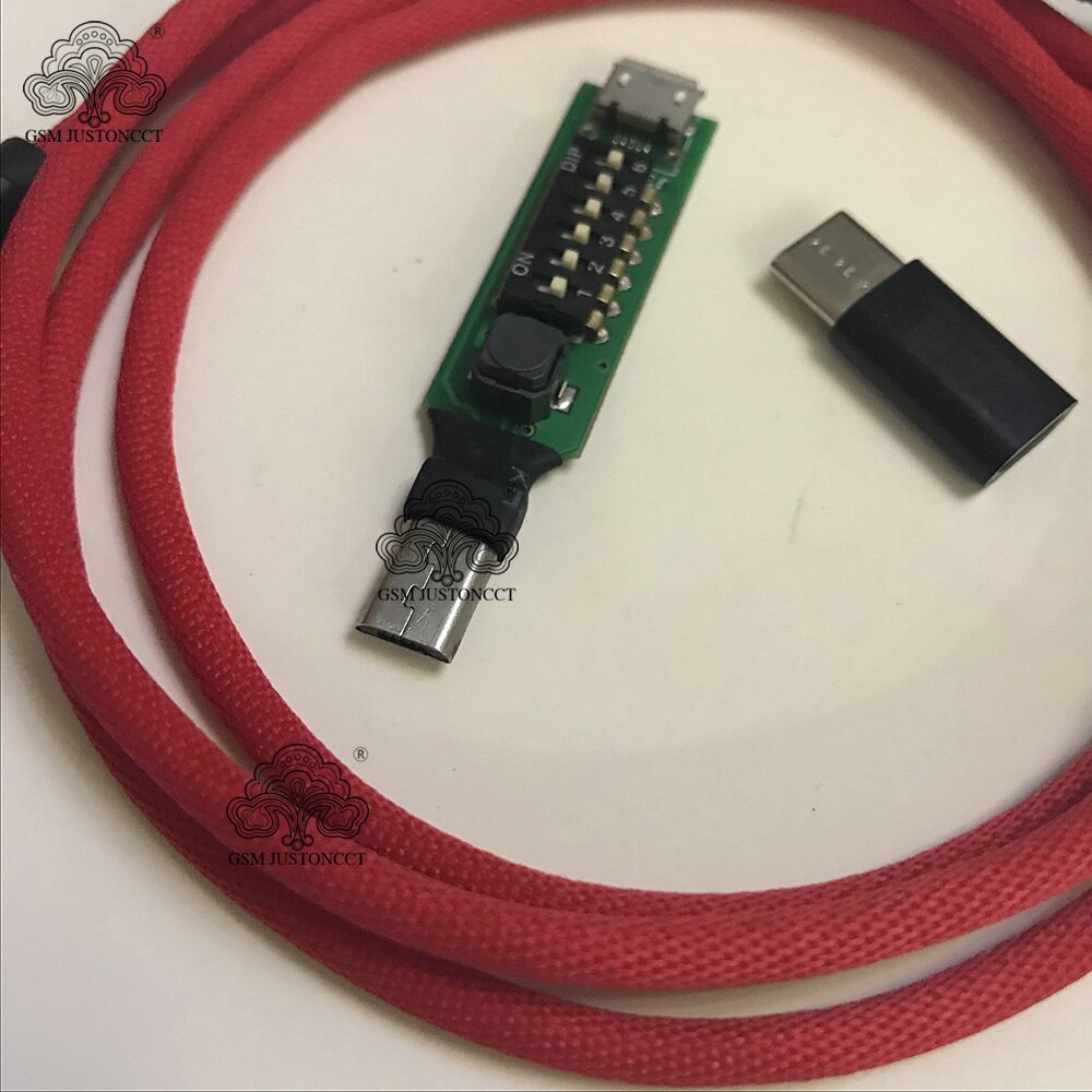 original qiji miracle team umf boot cable for miracle thundre pro dongle and miracle box or key