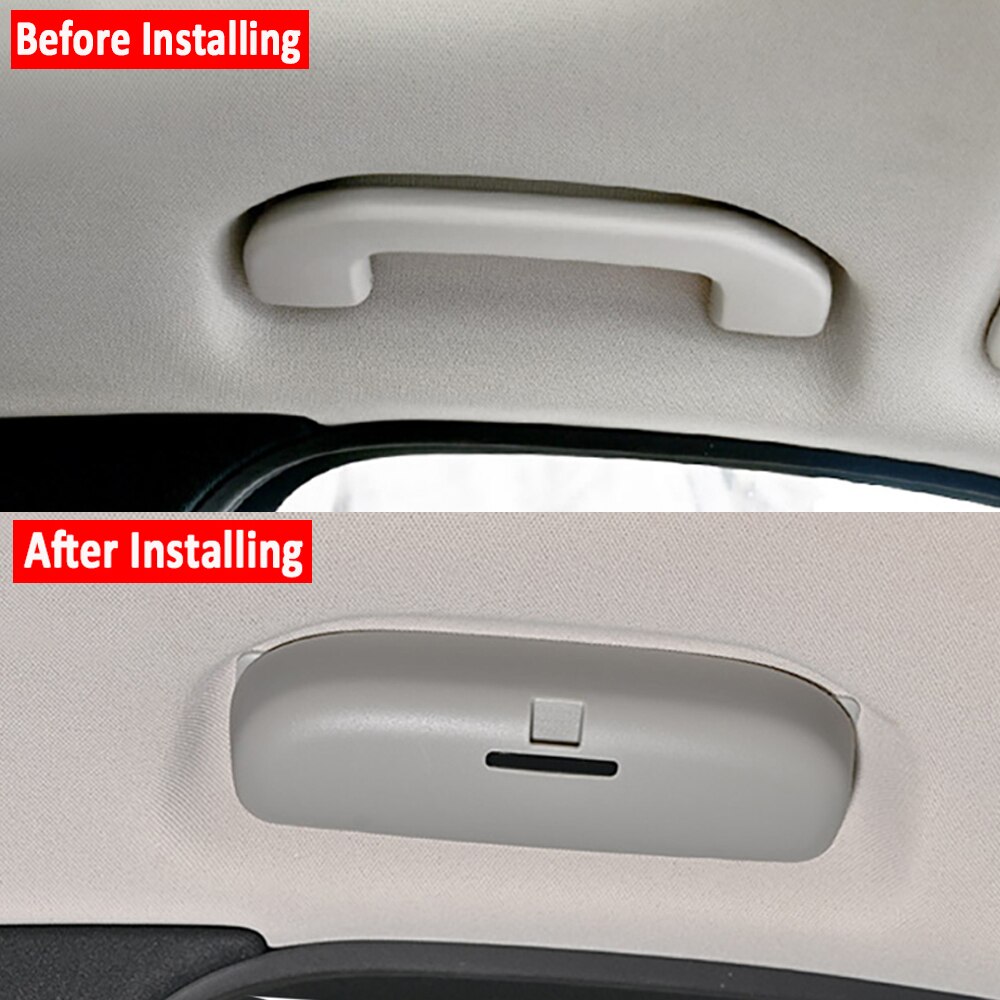 Porte-lunettes de soleil de voiture, étui pour Mercedes Benz W212 C180 E63 C300 E250 C E classe GLK GLC GLE AMG X204 W205 W203 W204