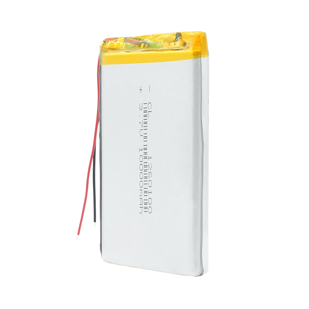 3.7V 10000Mah Lipo Li-Po Lithium Batterij 1260100 Met Pcb Li-Polymeer Batterij Vervanging Voor Tablet dvd Medische Apparaat