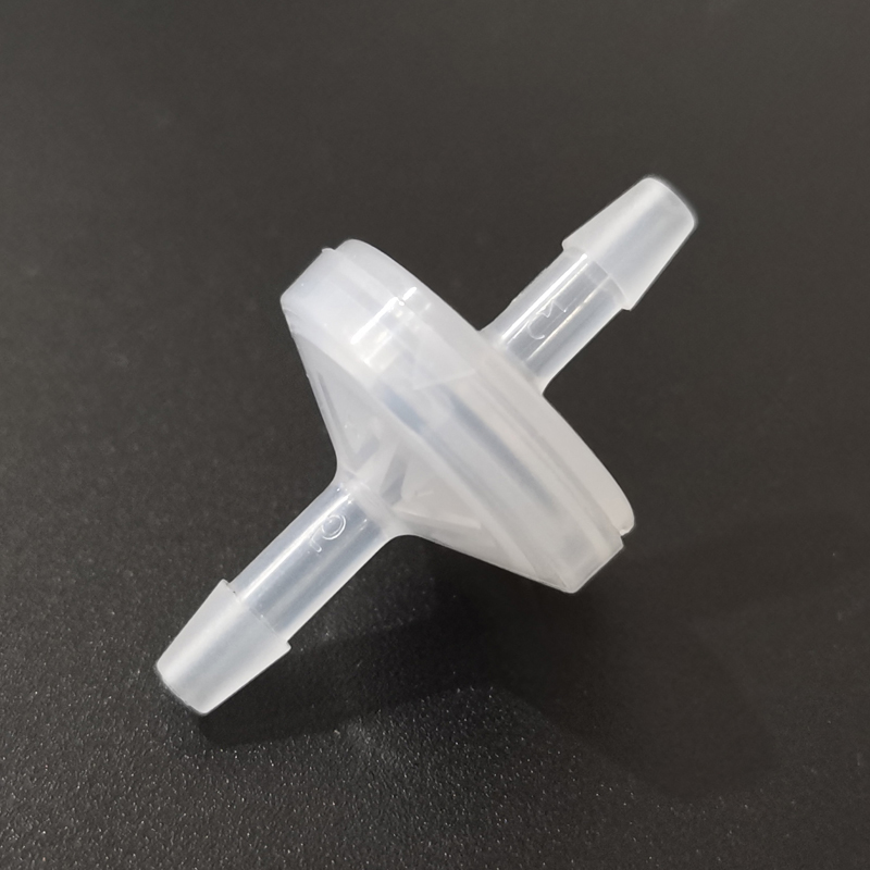 Válvula de retención de plástico PP de 1/8 "3/16" 1/4 "válvula sin retorno/válvula unidireccional para Gas, aire, líquido, agua, válvula de fluidos, baja presión de apertura