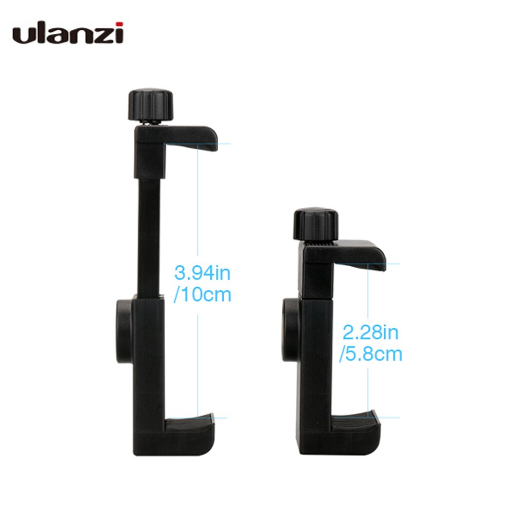 Ulanzi mini Telefono Treppiede Da Tavolo Smartphone Supporto del Supporto Della clip Del Supporto Del Basamento w Staccabile Ballhead per iPhone X/8/7 più Huawei xiaomi