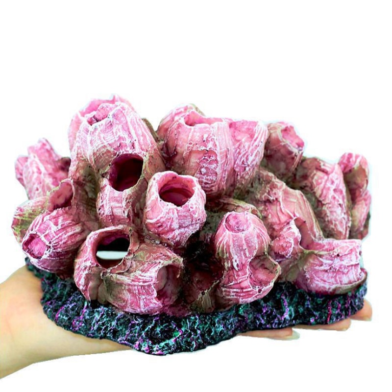 Fish Tank Aquarium Accessories Resin Simulation Anemone Coral Reef Aquarium Landscaping Fish Tank Decoration Crafts Pet Supplies