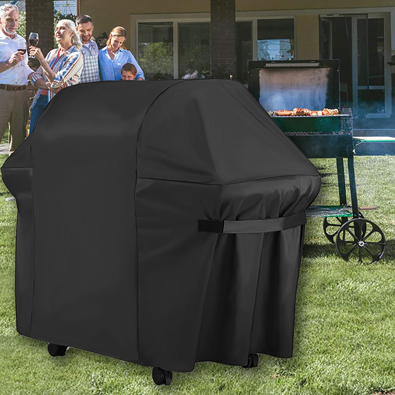 Waterproof BBQ Grill Barbeque Cover Outdoor Rain Grill Anti Dust Protector For Gas Charcoal Electric Barbe UV Waterproof