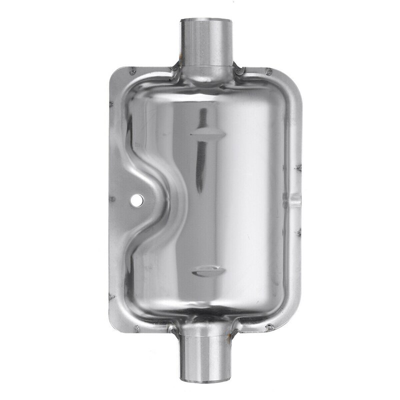 Calefacción estacionaria para vehículos de motor diésel, calentador de aire de 60cm con tubo de escape y silenciador silencioso de 24mm, Kit