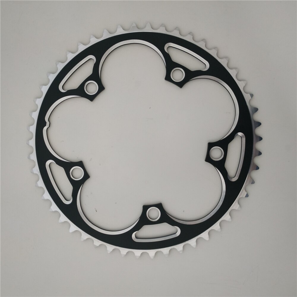 TRUYOU route vélo plateau 130 BCD roue à chaîne 38T 39T 40T 42T 44T 46T 48T 50T 52T 53T 56T vélo pliant CNC 3/32": 50T