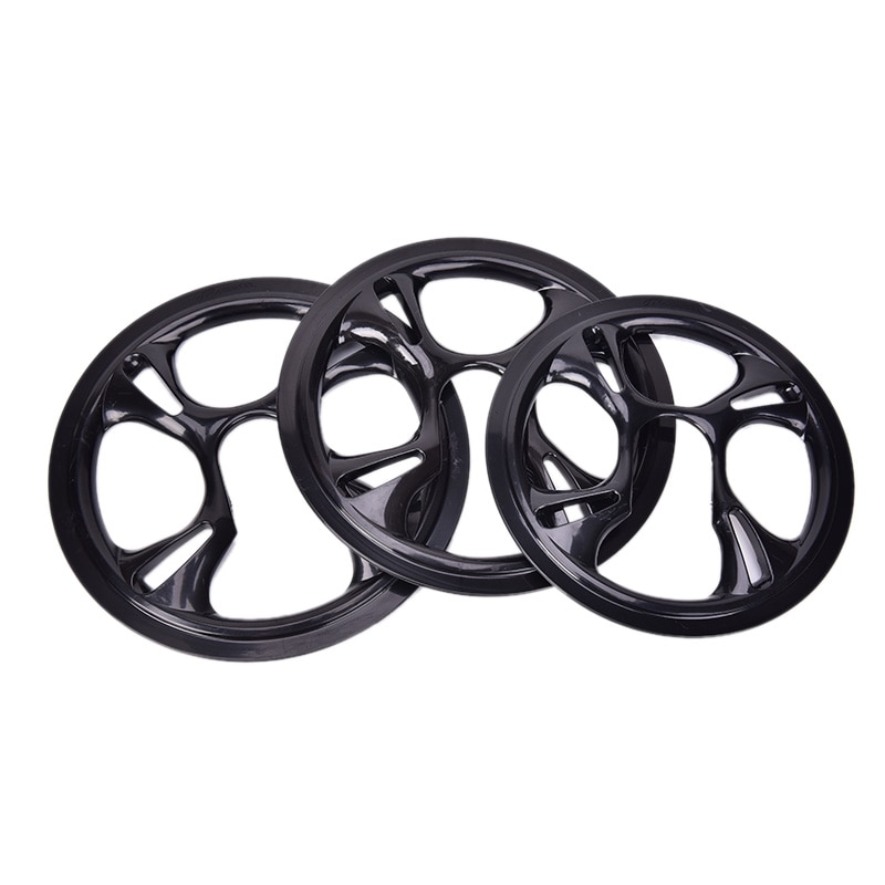 1pc 3 typer foldbar mountainbike kædehjul beskyttelse kædehjulbeskytter krumtapbeskyttelsesdæksel