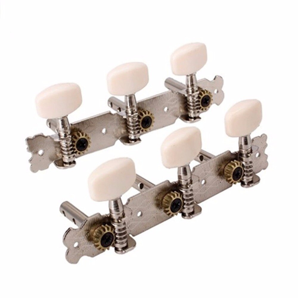 Alloy Tuning Pegs Tools Machine Heads Tuners Tip for Classical Guitar Three Button Tuning Keys Accessory