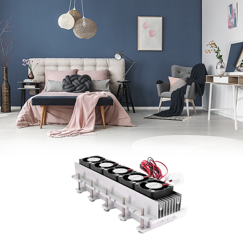 Cooling Plate Air Conditioning Refrigeration Cooler DC12V Durable Cooler Kit Air Conditioner Cooling System Kit