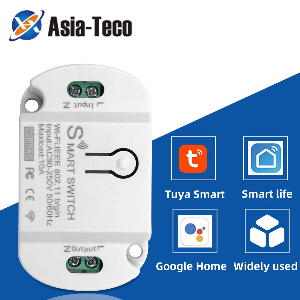Tuya Alexa Google Home Wifi Switch Domotica Smart Switch Timer DIY Wireless Switches Smart Home Automation Compatible