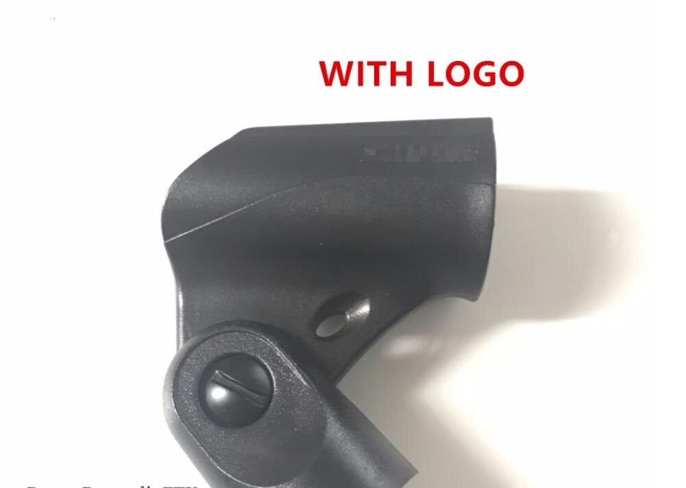 10x Microphone Clip Holder fits for Shure A25D, SM58, SM57 &amp; other 3/4" inch mic: WITH LOGO