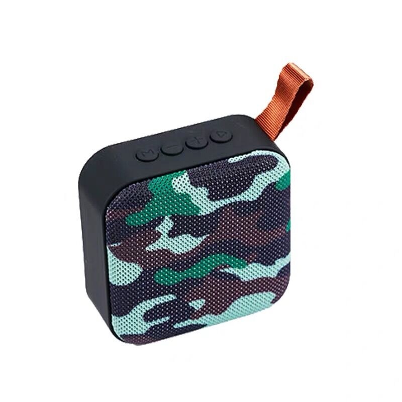 Bluetooth Speaker Muziek Draagbare Luidsprekers Geluid Systeem Kolom Surround Stereo Outdoor Speaker Met Fm Tf Card: Camouflage