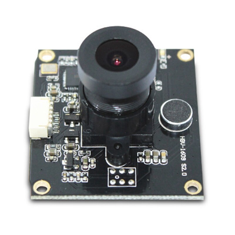 OV2643 Driver-Free Camera Module 2MP 1600X1200 30Fps 120° Wide-Angle Camera Module with Microphone for Win MAC Linux