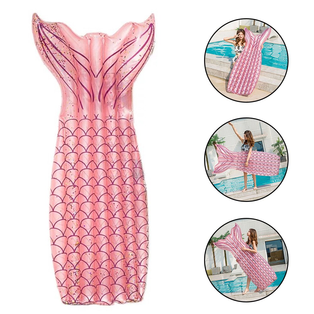 Durable Inflatable Floating Bed Adults Kids Summer Fun Large Inflatable Pool Floats Outdoor Water Sport Entertainment Floatie