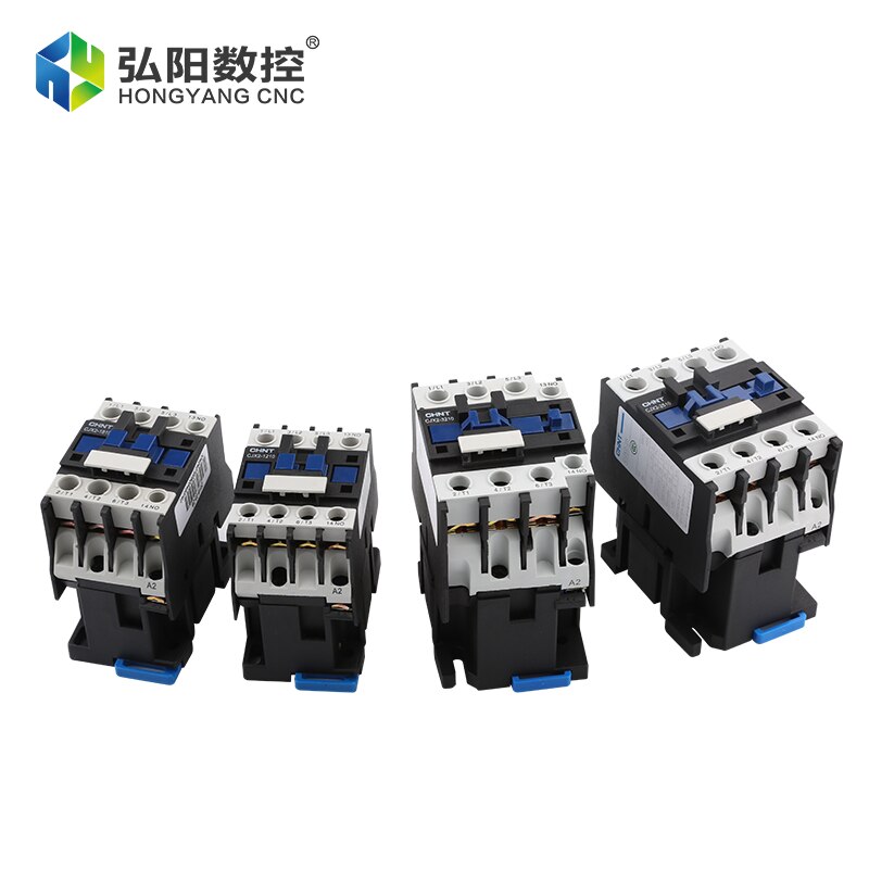 1PCS Universal AC Contactor CJX2 Series Single-Phase 220V/380V Normally Open Copper Ring 12A 18A 25A 32A