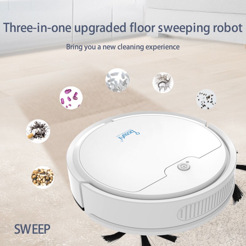 Smart Robot Vacuum Cleaner 1800Pa Large Suction App Remote Control Vacuum Cleaner Home Multifunctional Wireless Sweeper