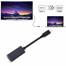 KEBIDU USB C Type C naar HDMI 4 K 60Hz Adapter 3.1 Male naar HDMI Female Kabel Adapter Converter voor Samsung S9/8 Plus HTC HUAWEI LG
