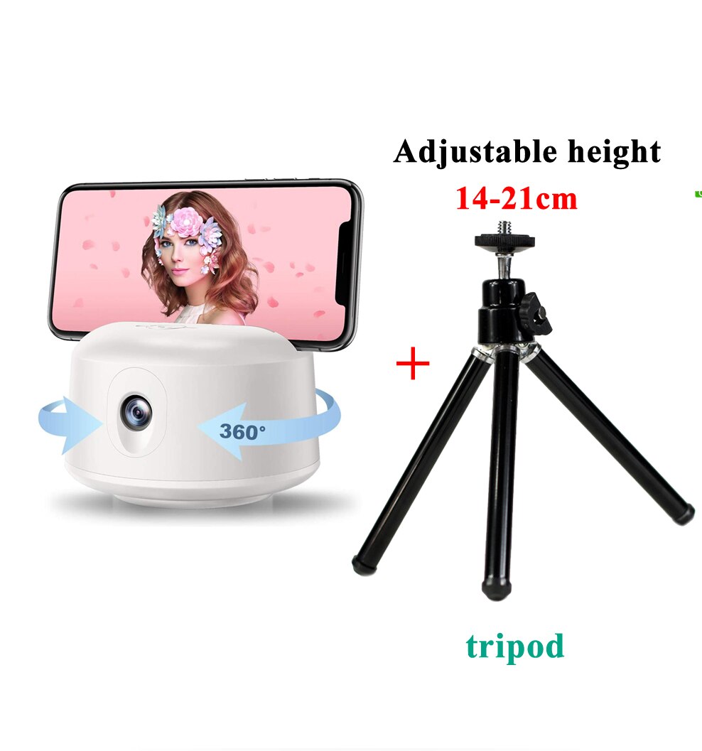 Selfie Auto Tracking Smart Schießen Halter 360-grad Rotation Telefon stehen Auto Gesicht Selfie Stick für Telefon Tablet Kamera stativ: E