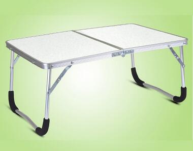 62*42*27cm bærbar skridsikker seng tablet pc skrivebord foldbar bærbar skrivebord: Hvid