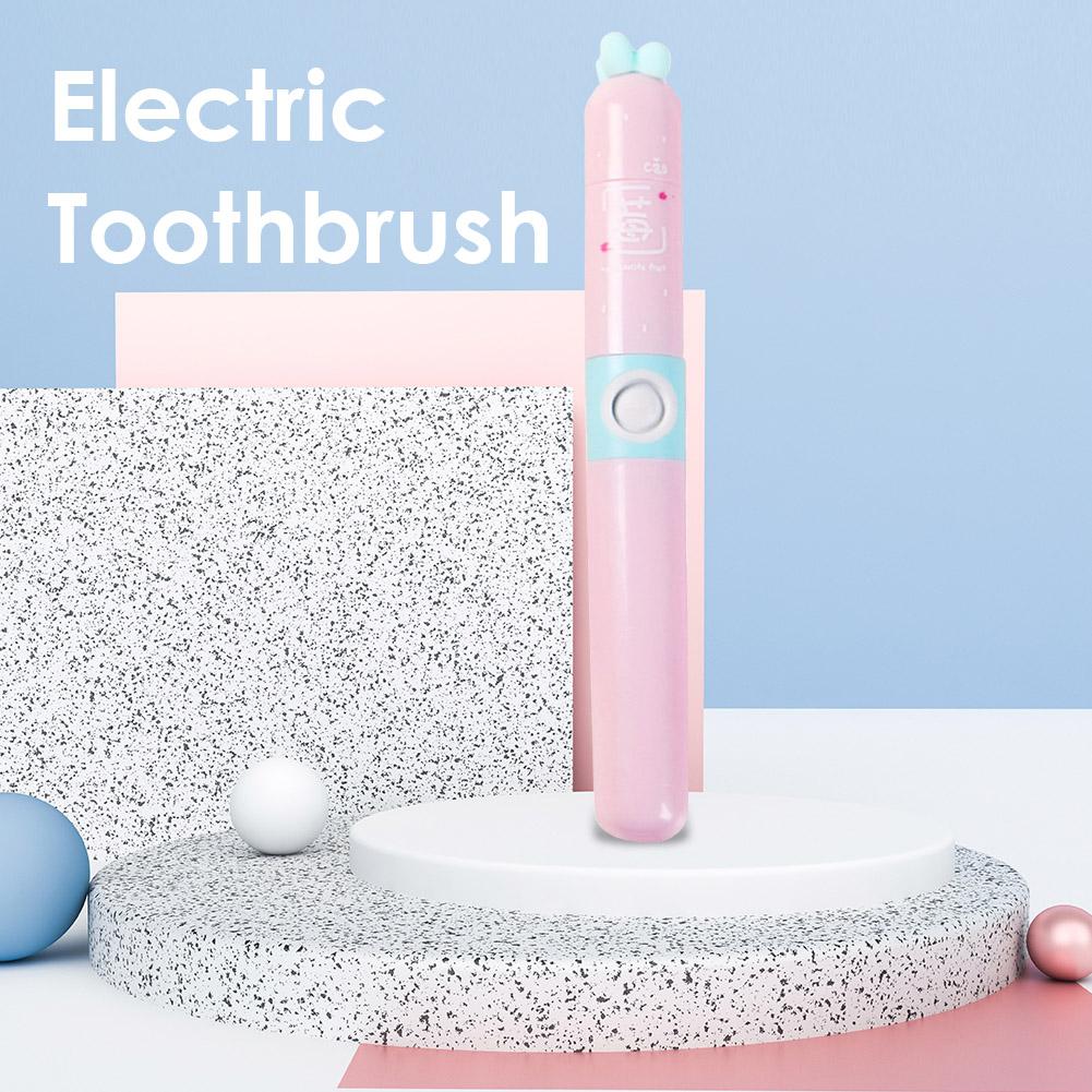 Portable Waterproof IPX7 Ultrasonic Electric Toothbrush for Adults Children Wireless Tooth Brushes Travel Toothbrush