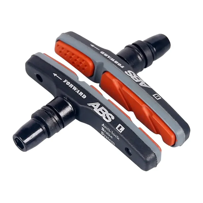 Deemount MTB V-Brake Pads Mechanical Linear Pull Brakes Dual Compound Composition All-Weather Bicycle Brake Blocks: BRK009 PR1