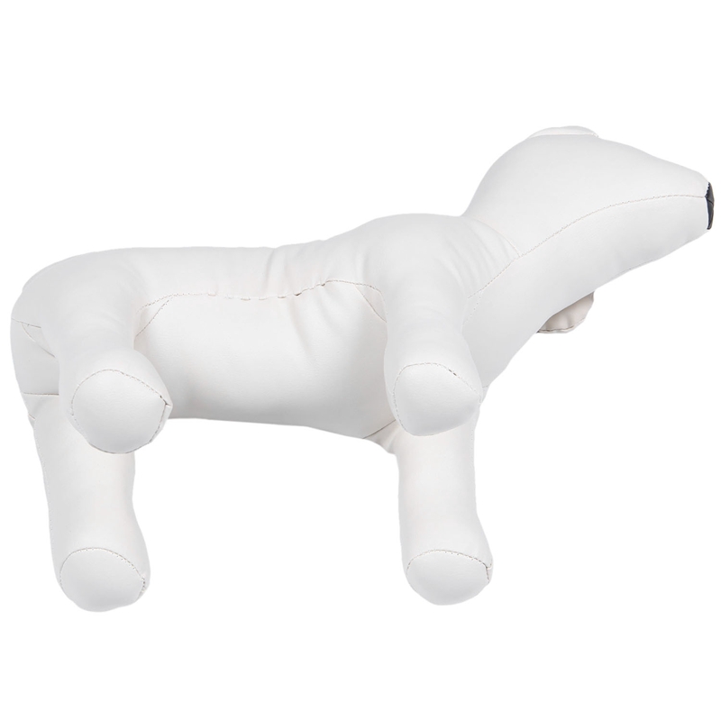 Maniquís de perro de cuero, posición de pie, modelos de perro, juguetes, tienda de animales, exhibición, maniquí