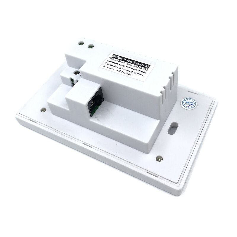 Anddear branco wi-fi sem fio na parede ap quartos de hotel de alta qualidade cobertura wi-fi mini wall-mount ap roteador ponto de acesso