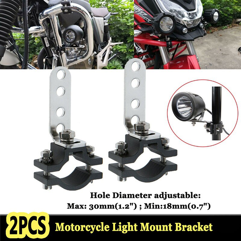 Motorcycle 1.2 Inch Car Bull Bar Holder Clamp Offroad Tube Clamps Mounting Brackets for LED Light Bar Work Lights: Default Title