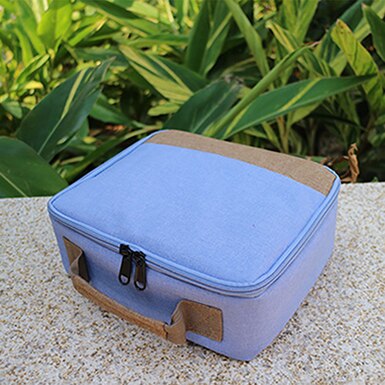 ALSTON, proyector LED Original, bolsa de almacenamiento multifunción para Mini proyector YG420 C80 T6 GP9 y así sucesivamente: Light blue