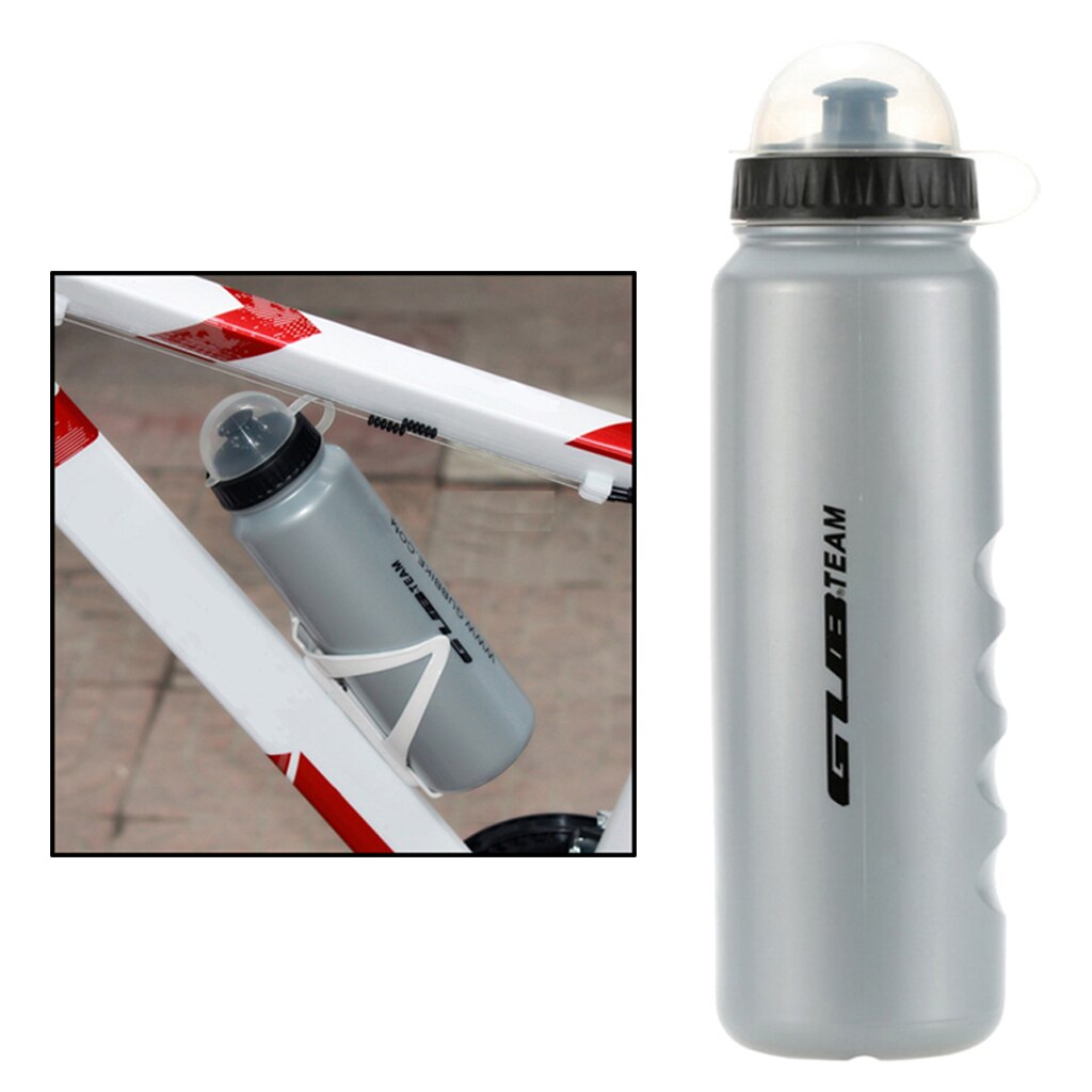 Water Bottle with Lid And Handle-Large Capacity 1L-Leakproof And
