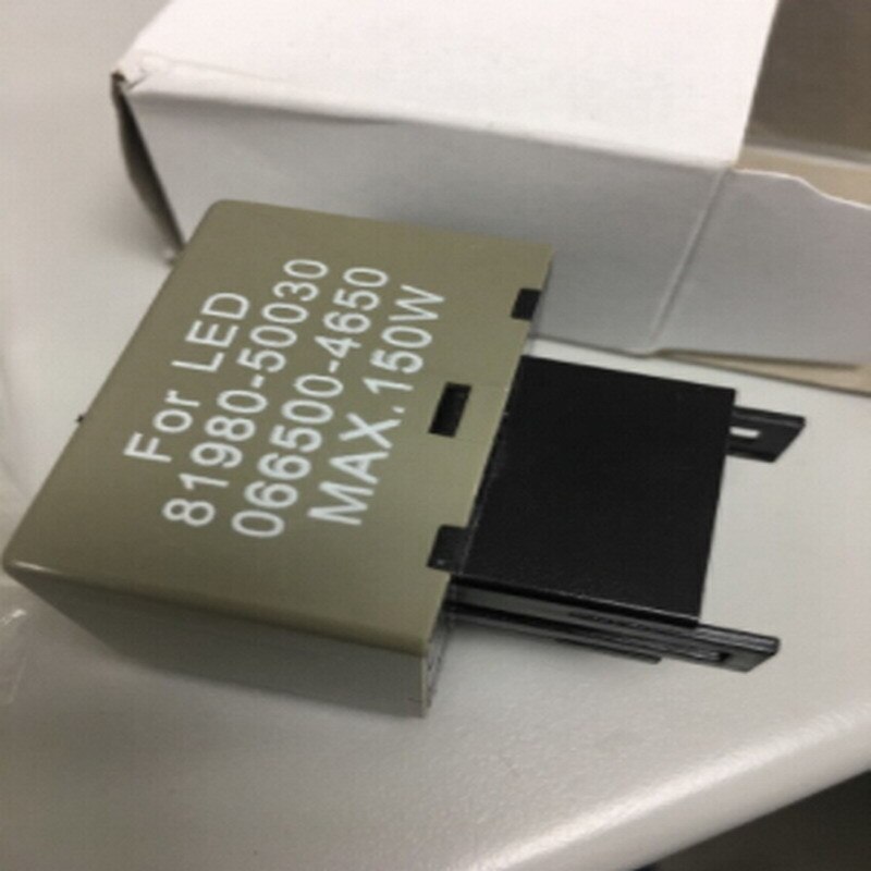 LED Flasher Relay Fix The Signal Lights Resistor 8-Pin For Toyota And Lexus P16 Lexus First Gen Tundra 2000-2006 Accessories