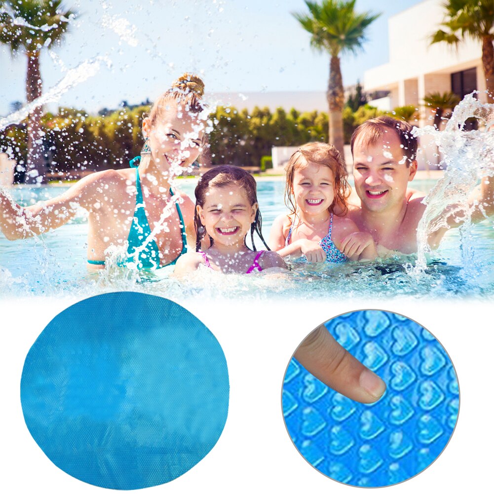 Couverture de piscine de 1.22 m/1.52 m/1.83m, Film isolant, imperméable, anti-poussière, accessoires pour sources chaudes