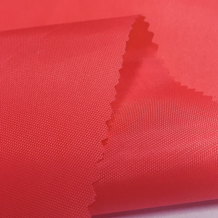 210D Medium thickness Oxford cloth Waterproof Fabric Sunscreen Sunshade Ripstop Umbrella Cloth Tent Material by the meter: red
