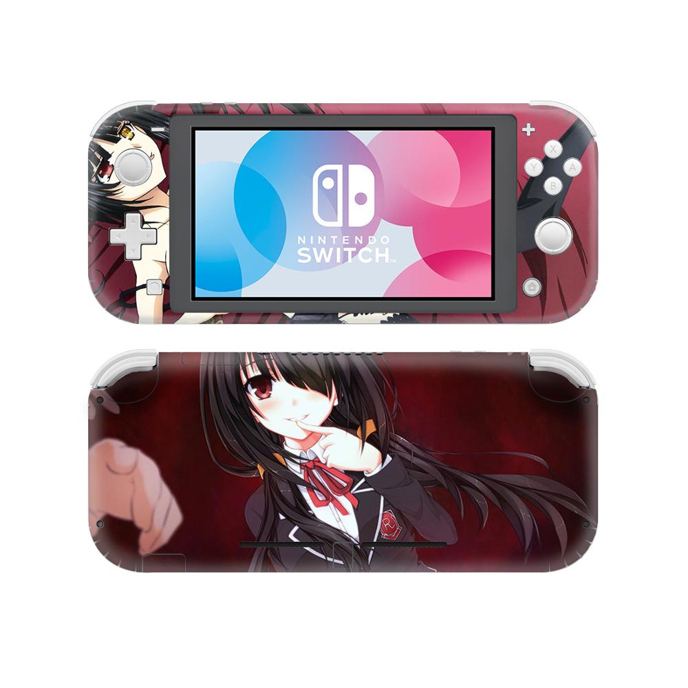 Anime Cute Girl Tokisaki Kurumi Decal NintendoSwitch Skin Sticker For Nintendo Switch Lite Nintend Switch Lite Skin Sticker: YSNSL0818