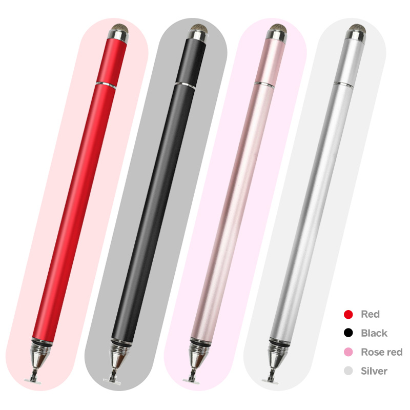 Universal 4 In 1 Stylus Pen for Phone Drawing Tablet For Samsung Pens Capacitive Screen Caneta Laptop Cell phone Accessories