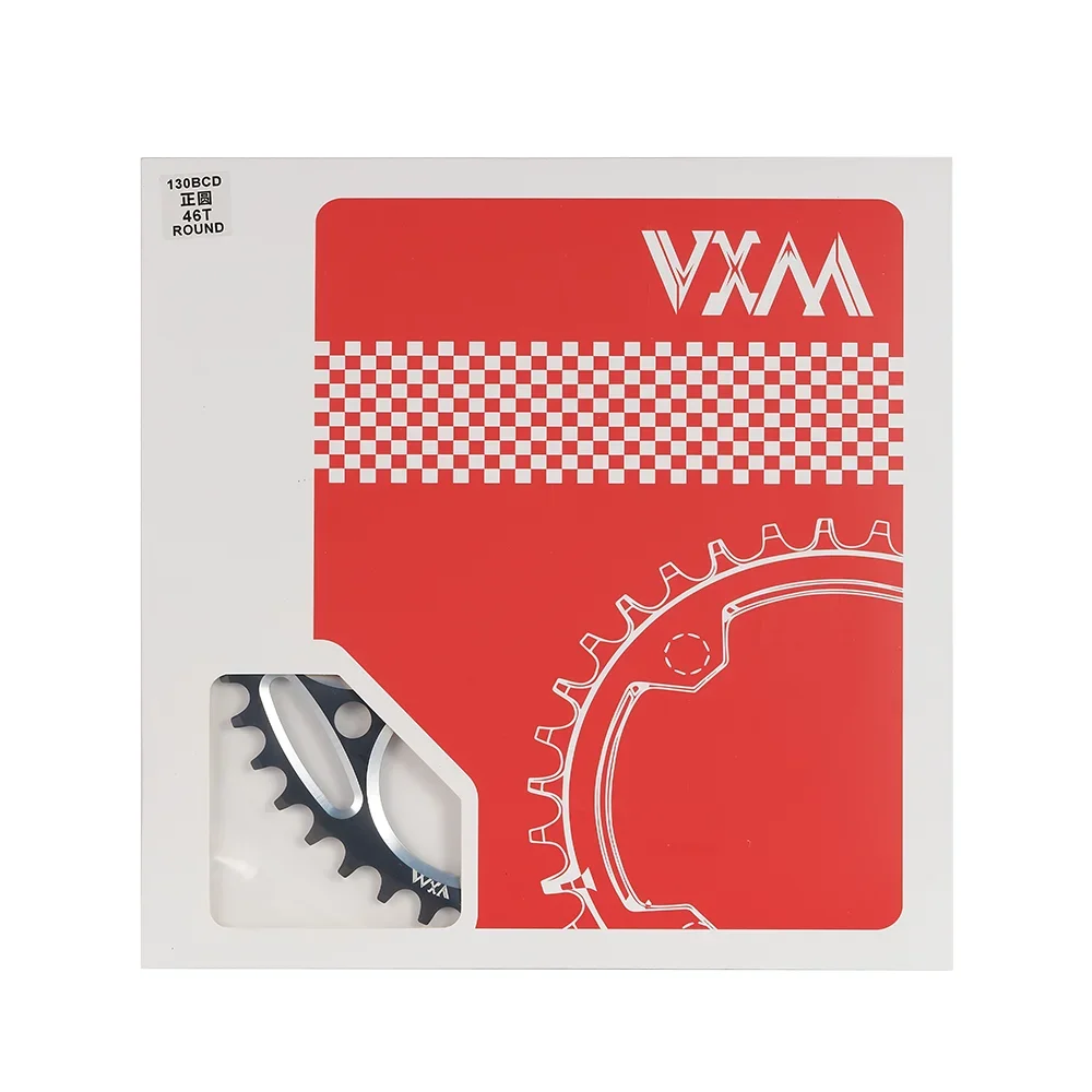 VXM-plato de estrella ancha y estrecha para bicicleta de carretera, corona delantera de 5 pernos para bicicleta plegable, 110, 130, BCD, 36T, 38T, 40T, 42T, 46T, 50T
