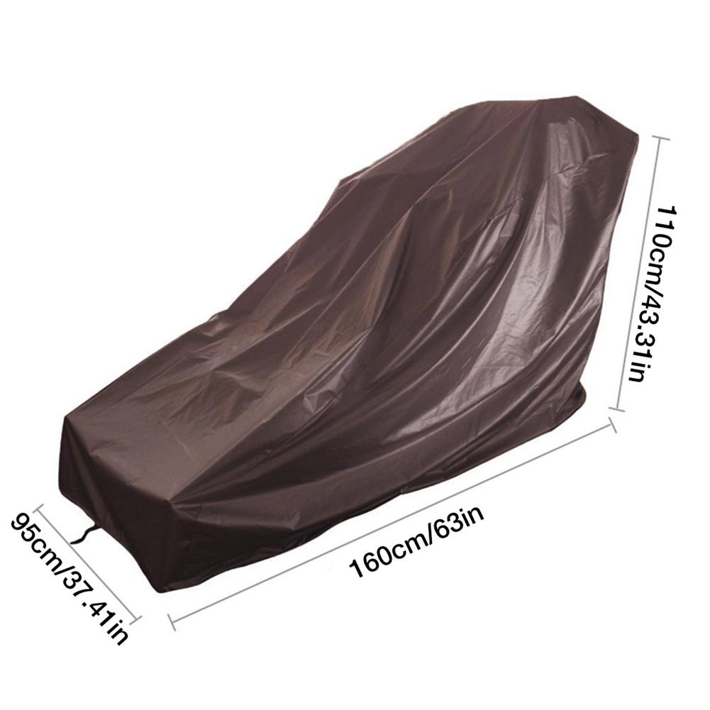 Cubierta Universal para cinta de correr, funda impermeable para máquina de correr, protección contra el polvo: 160x95x110cm Brown