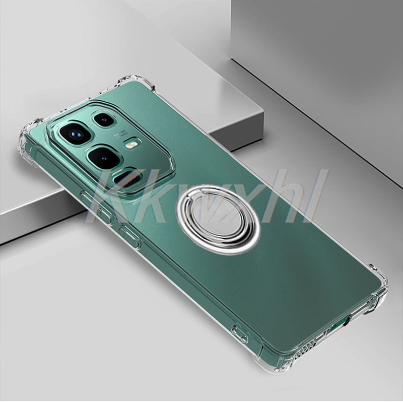 Para Infinix Note 50s 50 Pro + Pro 4G 50x 5G + X6855 X6870 X6857B soporte de anillo trasero funda de teléfono Original a prueba de golpes