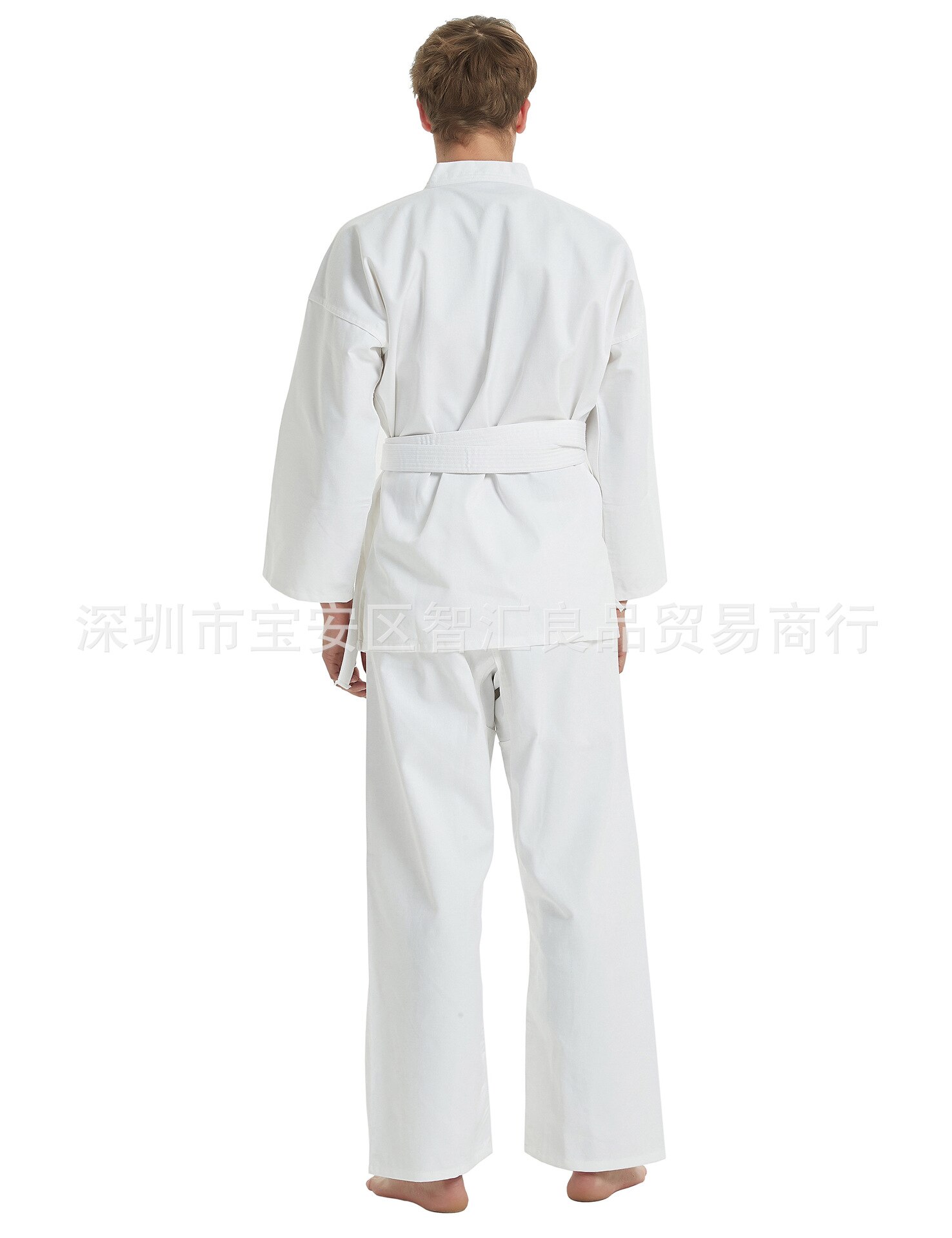 Student wit Karate pak Martial Arts medium gewicht karate gi kinderen