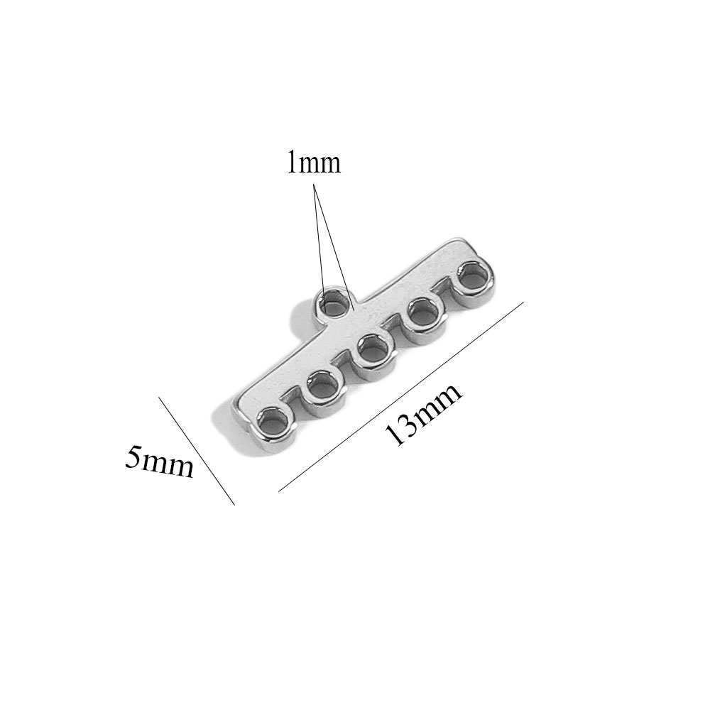 20 stuks ketting armband laag sluiting hanger borgtocht connector DIY roestvrijstalen connectoren sluitingen voor sieraden maken benodigdheden: Paars