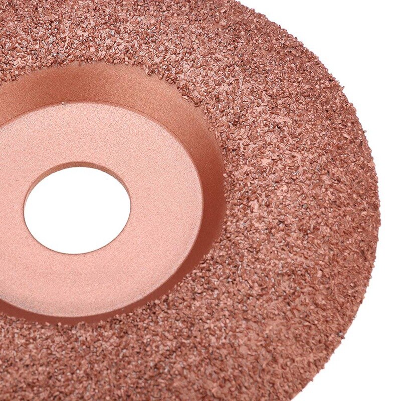 125mm Diameter 22mm Bore Wood Carving Disc Angle Grinder Disc Tungsten Carbide Shaping Dish Wood Shaping Disc(30 Grit)