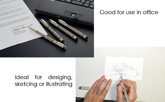 Sakura Pigma Micron 005 fineliner pen Black ink Art 01 02 03 04 05 08 Brush Marker Pigment ink for artist drawing Liner pens
