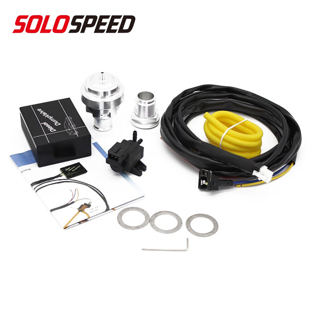 25mm elektrisk dieselblæsningsventil universal diesel turbo dumpventil diesel bov kit