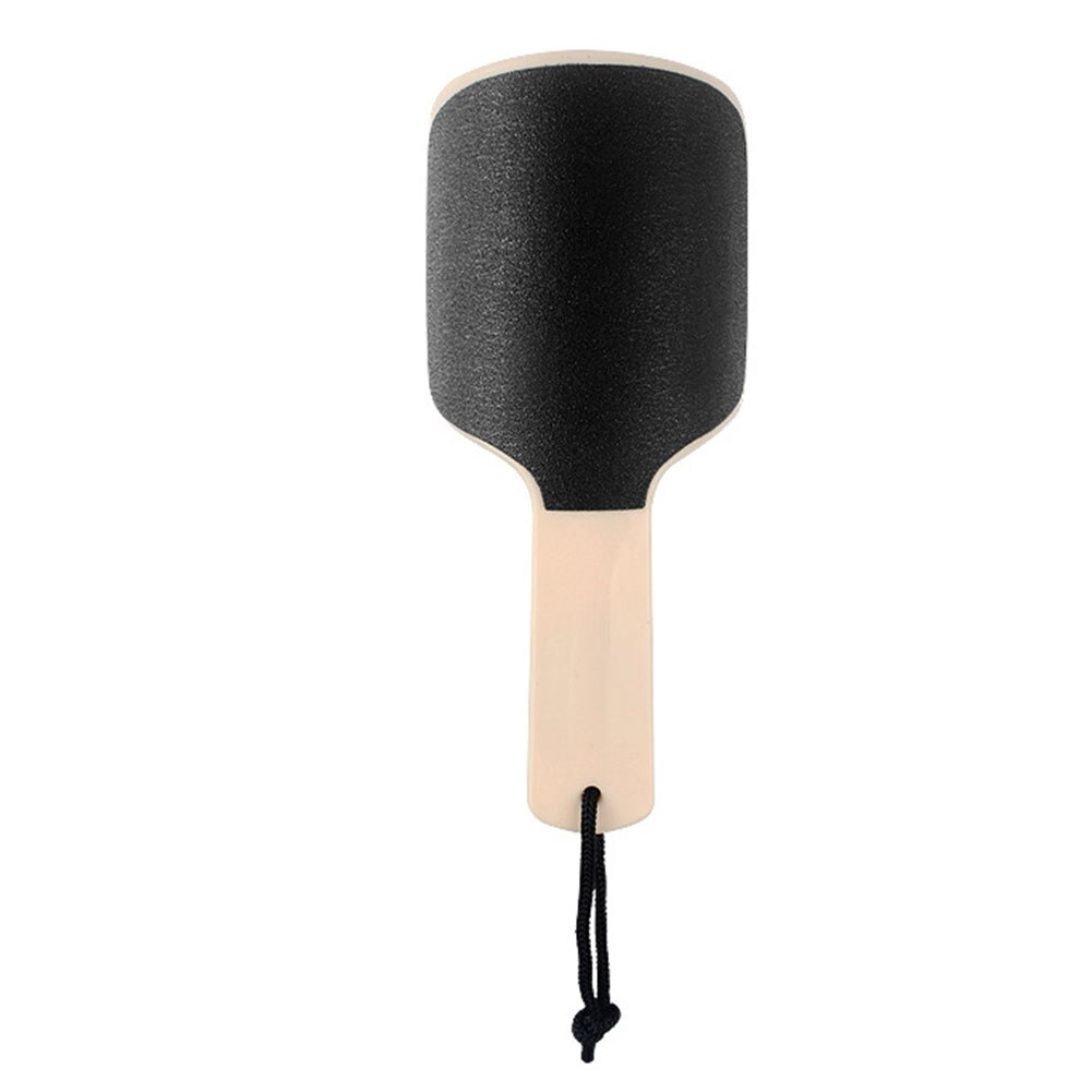 Double Sided Nail Tools Pedicure Concave Foot File Rasp Curved Coarse Washable Callus Remover Feet Care Hanging Loop Reusable: Beige