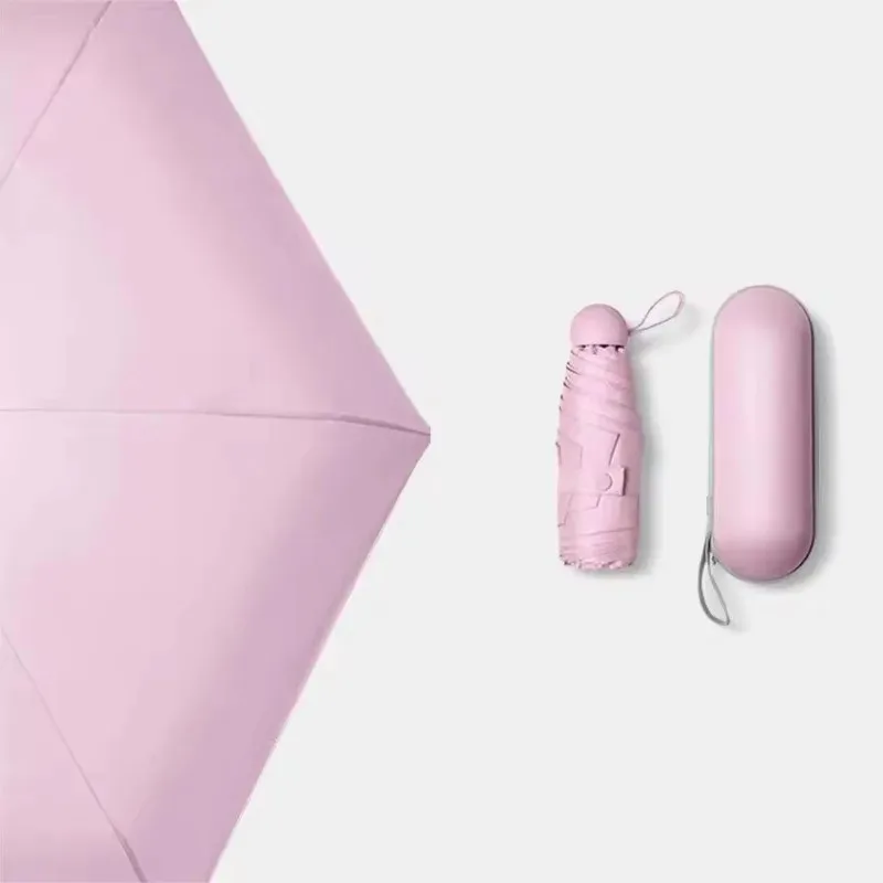 Parasol Anti-Uv Mini Capsule Paraplu Kleine Paraplu Zak Zonwering En Ultraviolette Bescherming Parasol